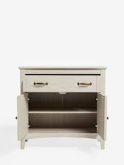 Grey Oakham Oak Effect Small Sideboard - Image 8 of 9