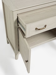 Grey Oakham Oak Effect Small Sideboard - Image 9 of 9