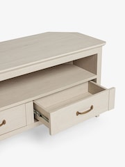 Grey Oakham Oak Effect Corner TV Unit - Image 5 of 5