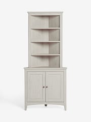 Grey Oakham Oak Effect Storage Corner Shelf - Image 2 of 8