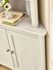 Grey Oakham Oak Effect Storage Corner Shelf - Image 7 of 8