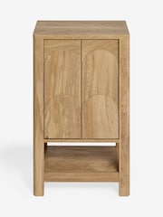 Natural Arches Wood Effect Space Saving Small Sideboard - Image 12 of 13