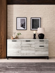 Light Grey Bronx Large Sideboard - Image 3 of 12
