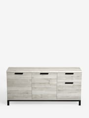 Light Grey Bronx Large Sideboard - Image 5 of 12