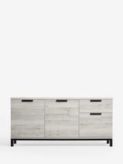 Light Grey Bronx Large Sideboard - Image 6 of 12
