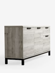 Light Grey Bronx Large Sideboard - Image 7 of 12