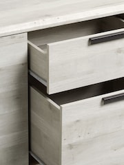 Light Grey Bronx Large Sideboard - Image 8 of 12