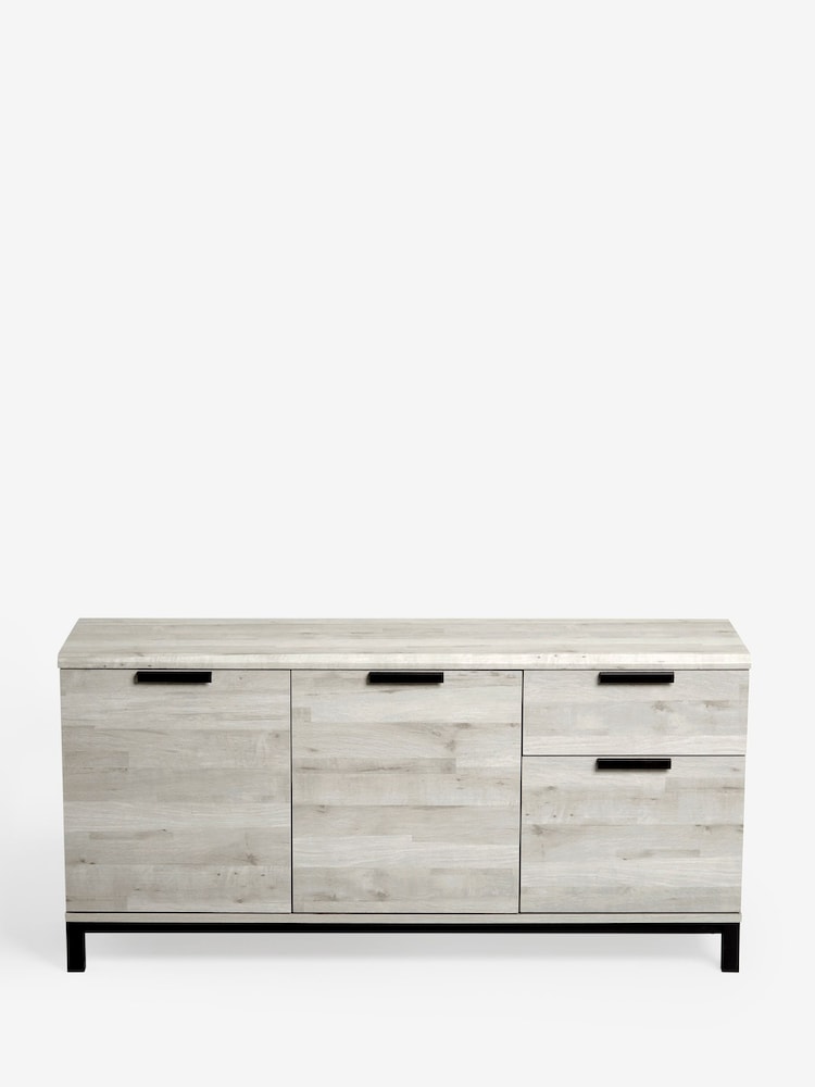 Grey Bronx Oak Effect Sideboard - Image 10 of 10 Grey Bronx Oak Effect Sideboard - Image 10 of 10