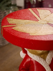 Red Bertie Bear  Christmas Shaped Side Table - Image 3 of 6