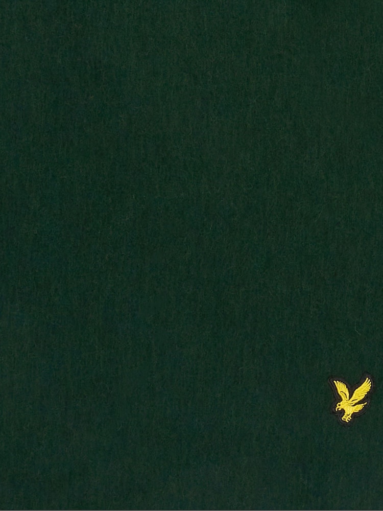 Lyle & Scott Green Lambswool Scarf - Image 3 of 3 Lyle & Scott Green Lambswool Scarf - Image 3 of 3