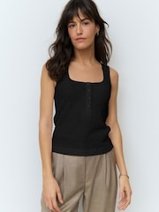 Черный - Фактурный Henleys - Image 3 of 4