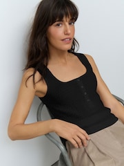 Черный - Фактурный Henleys - Image 4 of 4