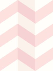 Ohpopsi Ballet Slipper Illusion Chevron A4 Wallpaper Sample - Image 1 of 1