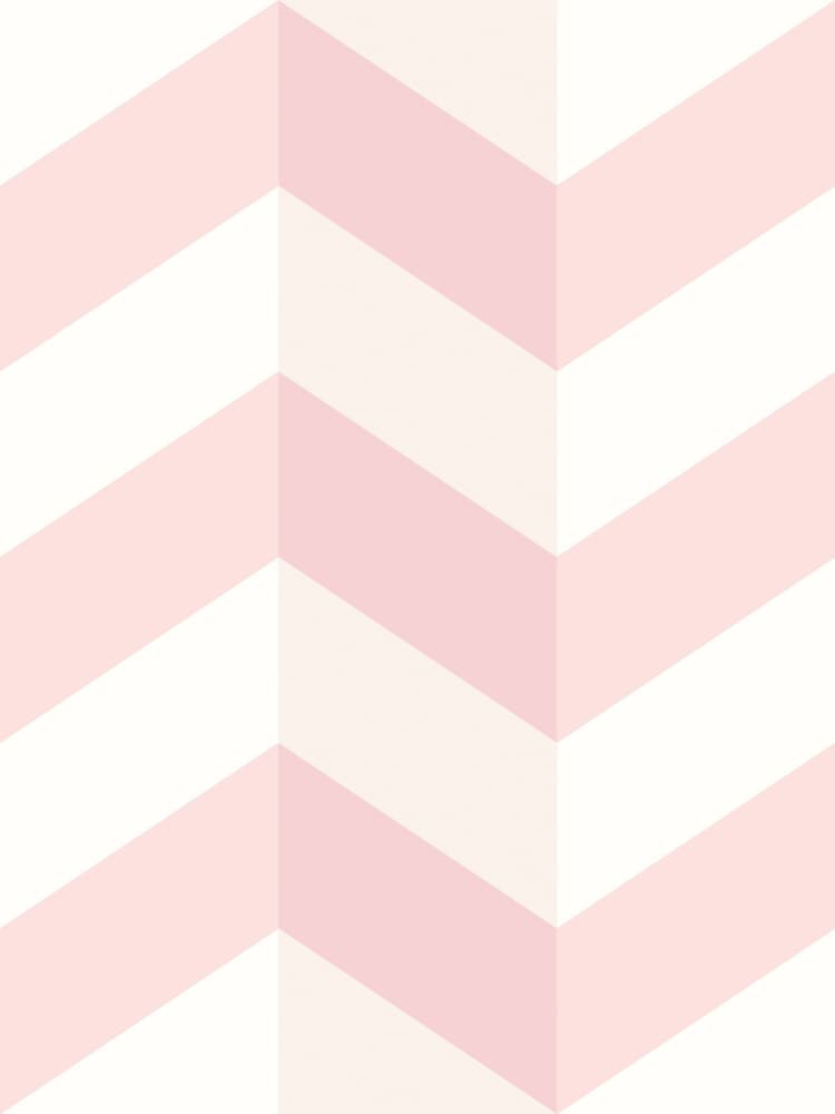 Ohpopsi Ballet Slipper Illusion Chevron A4 Wallpaper Sample - Image 1 of 1