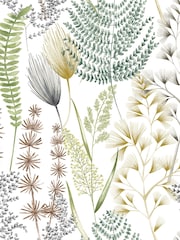 Ohpopsi Earth Organic Summer Ferns A4 Wallpaper Sample - Image 1 of 1
