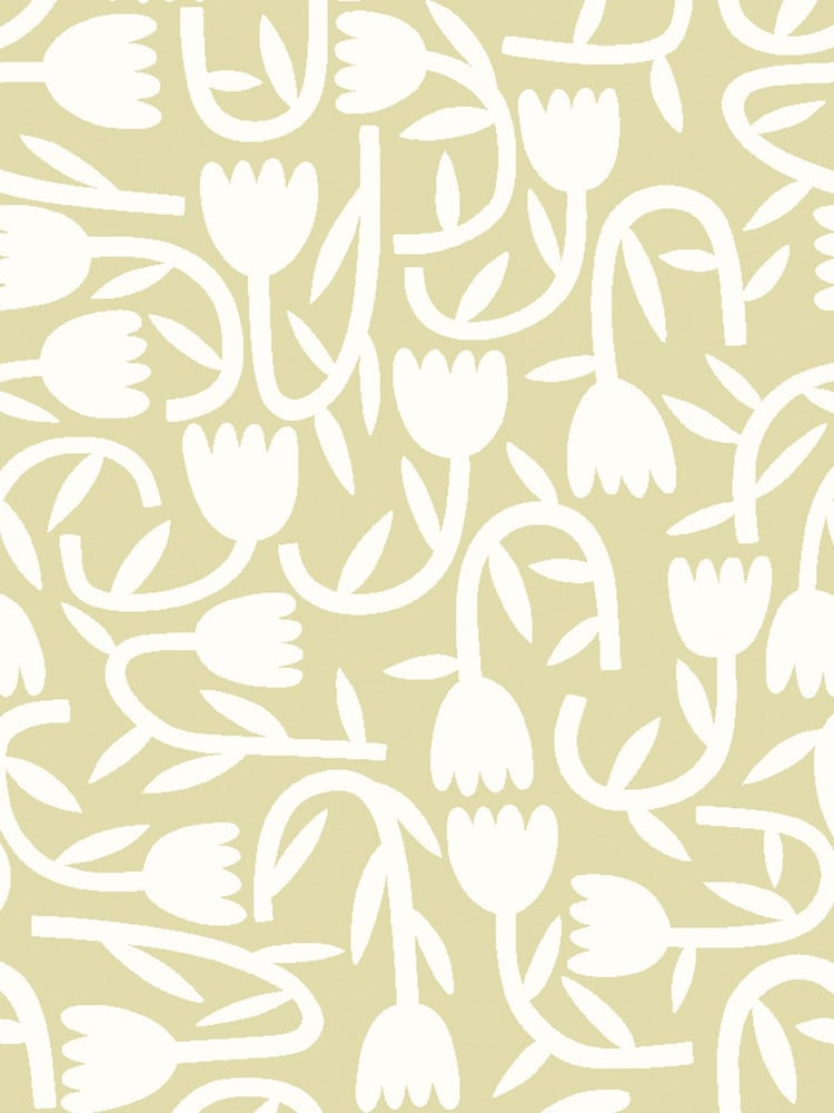 Ohpopsi Apple Tiny Tulip A4 Wallpaper Sample - Image 1 of 1