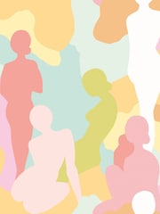 Ohpopsi Citrus Punch Silhouette A4 Wallpaper Sample - Image 1 of 1