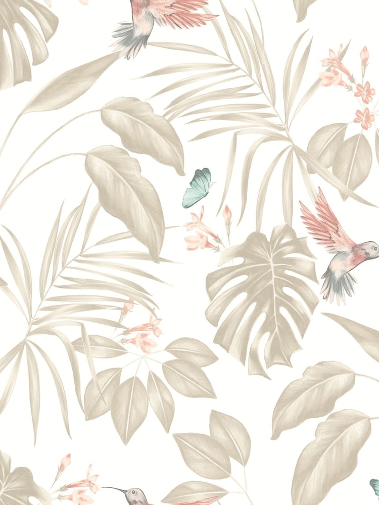 Ohpopsi Oyster Hummingbird A4 Wallpaper Sample - Image 1 of 1