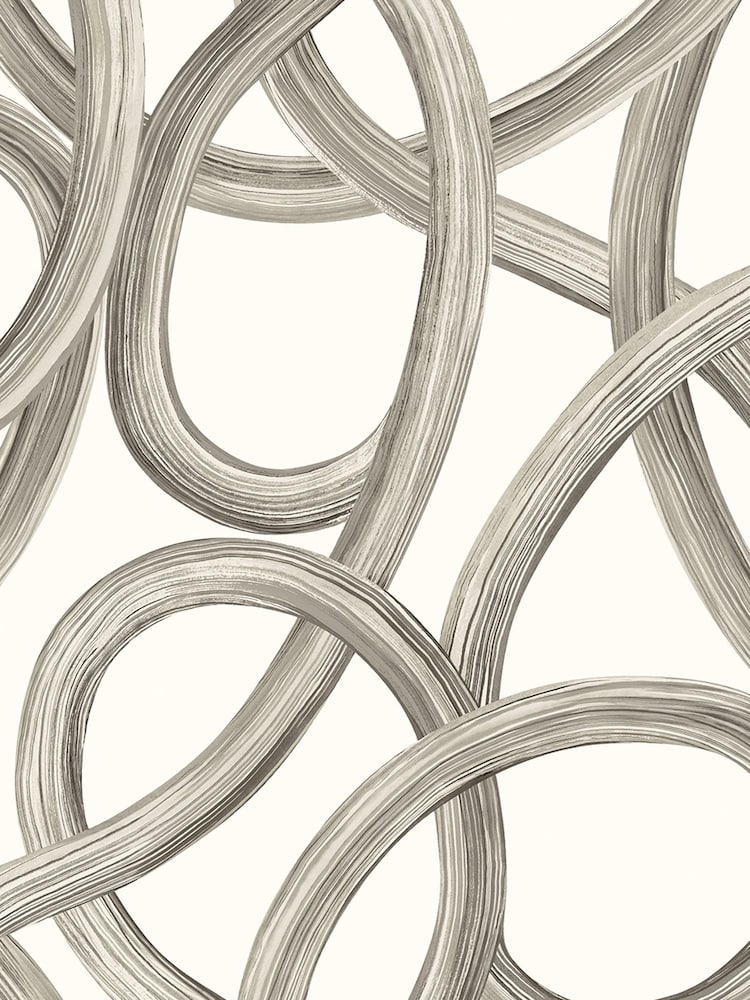 Ohpopsi Concrete Twisted Geo A4 Wallpaper Sample - Image 1 of 1