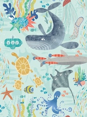 Ohpopsi Ocean Beneath The Waves A4 Wallpaper Sample - Image 1 of 1