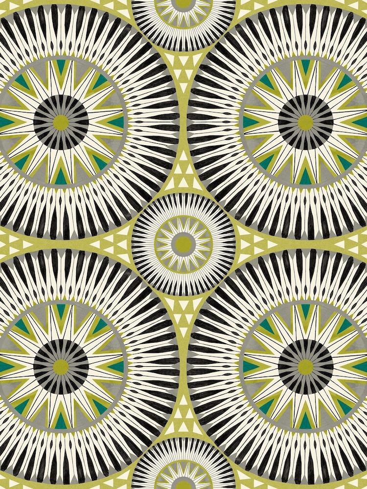 Ohpopsi Midnight Large Ellipse A4 Wallpaper Sample - Image 1 of 1