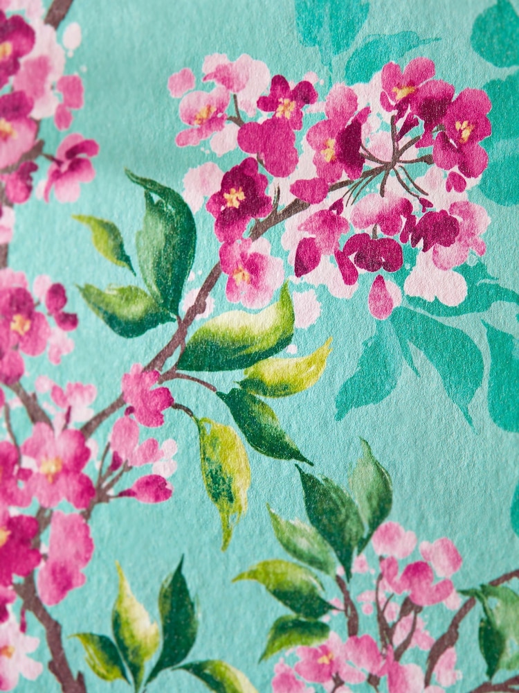 Ohpopsi Peony and Jade Sakura A4 Wallpaper Sample - Image 1 of 1