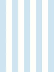 Ohpopsi Baby Blue Candy Stripe A4 Wallpaper Sample - Image 1 of 1