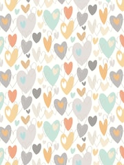 Ohpopsi Honey Mallow Pop Hearts A4 Wallpaper Sample - Image 1 of 1