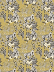 Ohpopsi Mustard Morris Mustard A4 Wallpaper Sample - Image 1 of 1