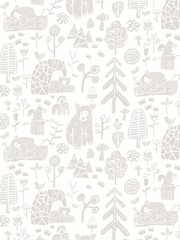 Ohpopsi Dove Honeywood Bears A4 Wallpaper Sample - Image 1 of 1