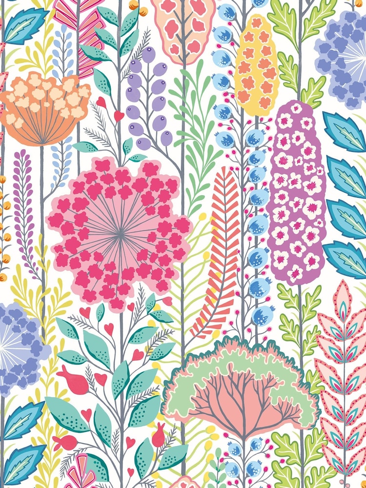Ohpopsi Garden Riot Seedheads A4 Wallpaper Sample - Image 1 of 1