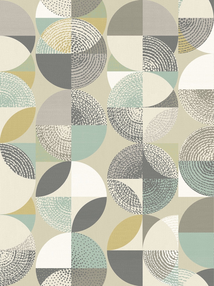 Ohpopsi Hazel Wood Orb A4 Wallpaper Sample - Image 1 of 1
