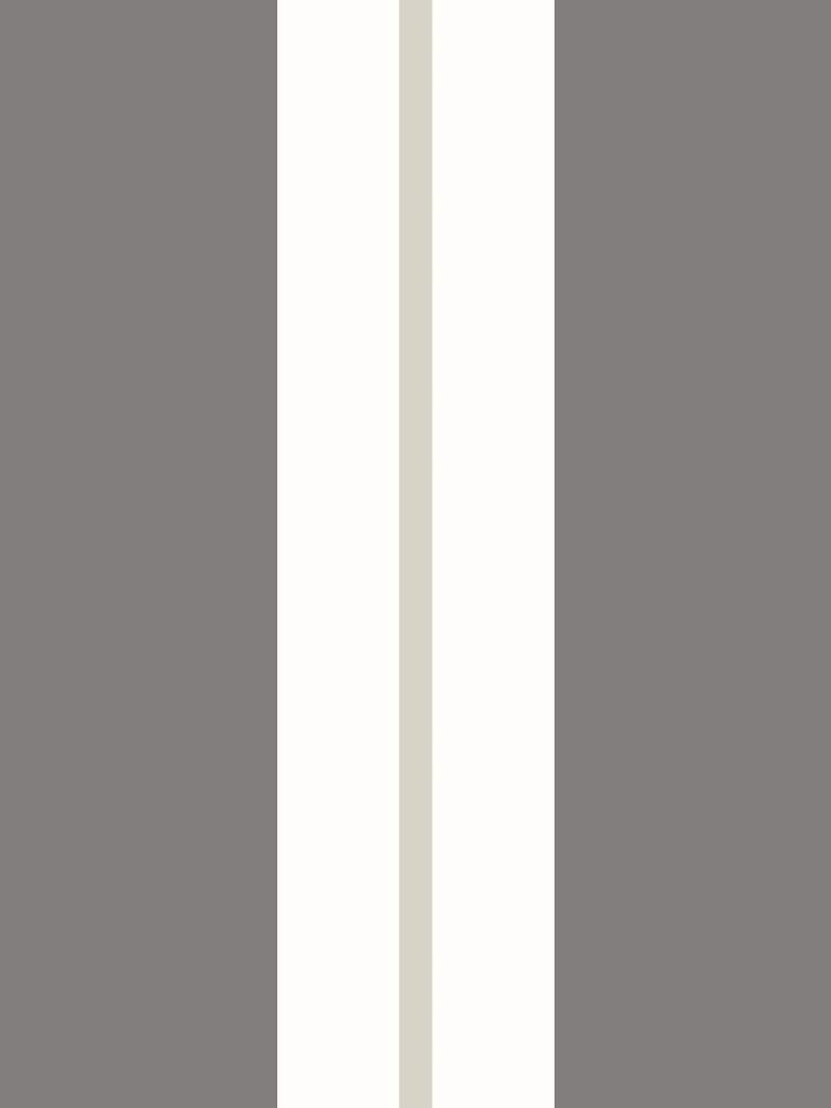 Ohpopsi Charcoal Wide Multi Stripe A4 Wallpaper Sample - Image 1 of 1