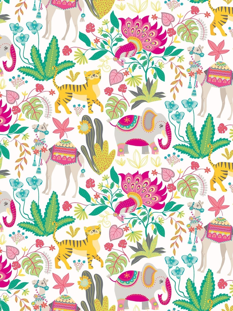 Ohpopsi Fruit Salad Samba Safari A4 Wallpaper Sample - Image 1 of 1