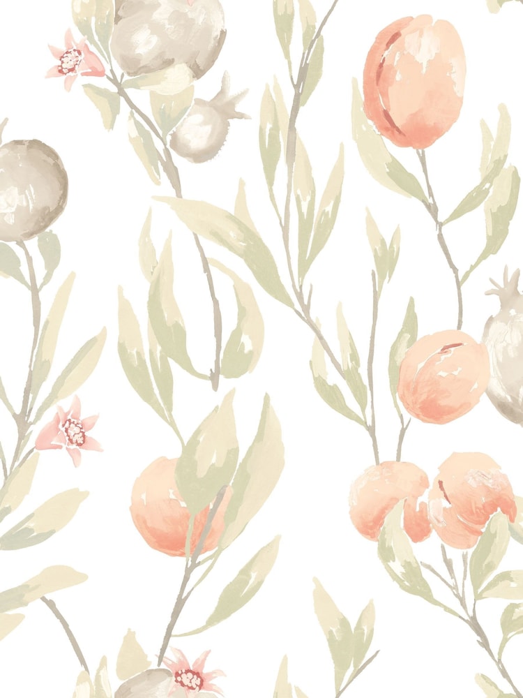 Ohpopsi Blossom Pomegranate Trail A4 Wallpaper Sample - Image 1 of 1