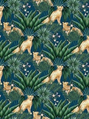 Ohpopsi Ink Jungle Cheetah Ink A4 Wallpaper Sample - Image 1 of 1