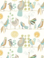 Ohpopsi Popcorn Feather Fandango A4 Wallpaper Sample - Image 1 of 1