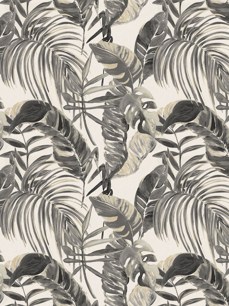 Ohpopsi Sable and Stone Palmera Turquoise A4 Wallpaper Sample - Image 1 of 1