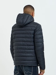 Blend Black Lightweight Reversible Padded Coat - Image 2 of 5