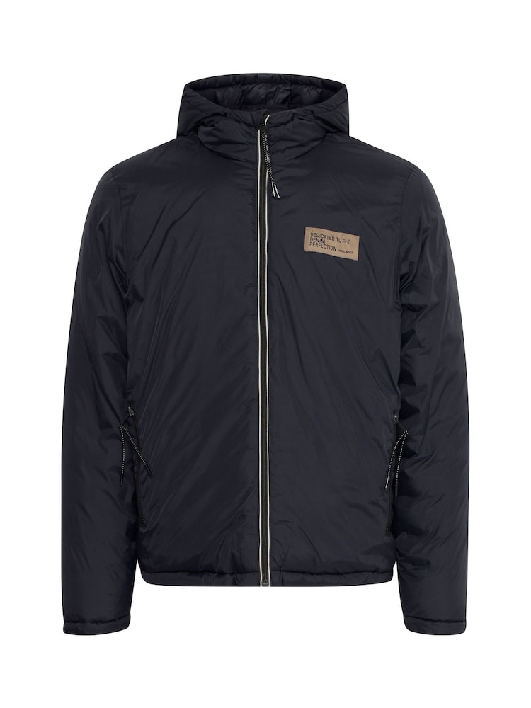 Blend Black Lightweight Reversible Padded Coat - Image 5 of 5