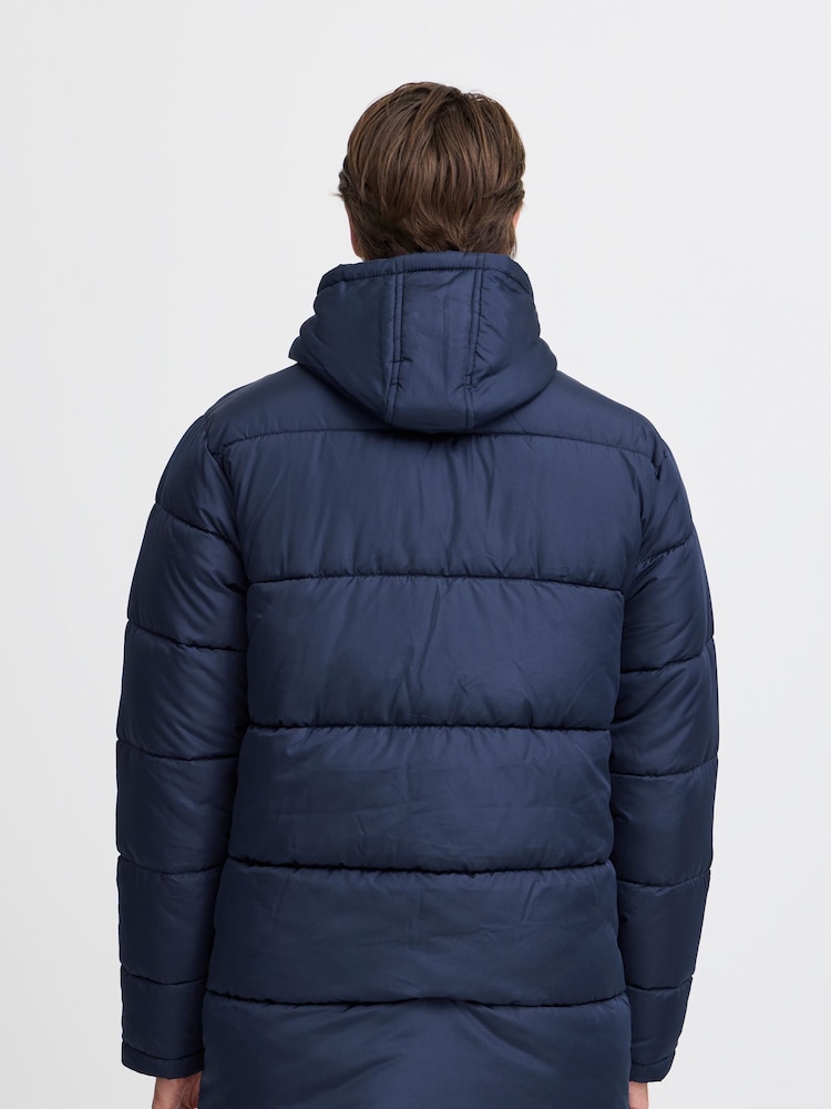 Blend Blue Longline Puffer Jacket - Image 2 of 5