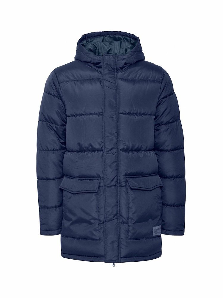 Blend Blue Longline Puffer Jacket - Image 5 of 5