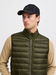Blend Green Metallic Coated Gilet - Image 3 of 5