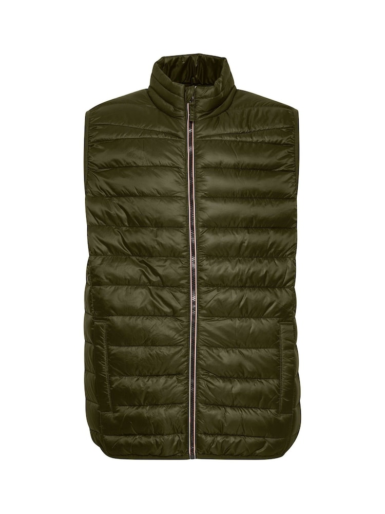 Blend Green Metallic Coated Gilet - Image 5 of 5