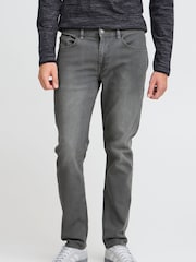 Blend Grey Tapered Fit Stretch Denim Jeans - Image 1 of 5