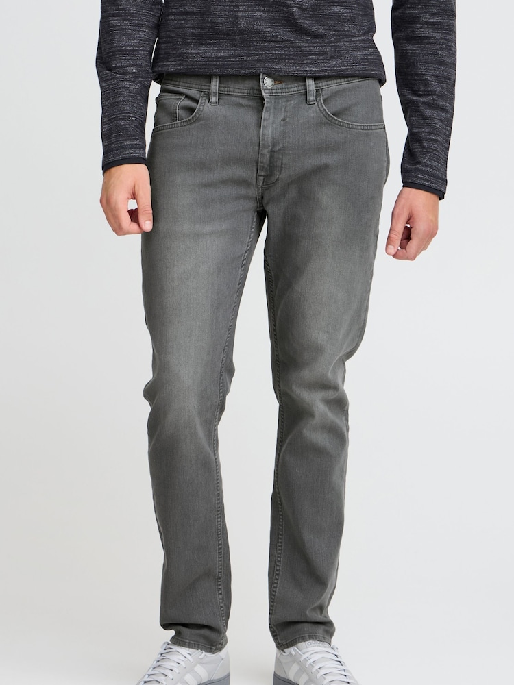 Blend Grey Tapered Fit Stretch Denim Jeans - Image 1 of 5
