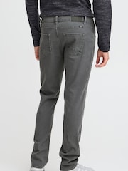 Blend Grey Tapered Fit Stretch Denim Jeans - Image 2 of 5
