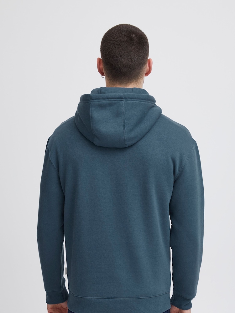 Blend Blue Hooded Sweater - Image 2 of 5