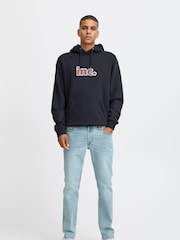 Blend Blue Tapered Fit Stretch Denim Jeans - Image 4 of 5