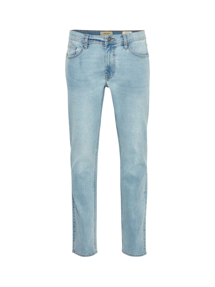 Blend Blue Tapered Fit Stretch Denim Jeans - Image 5 of 5